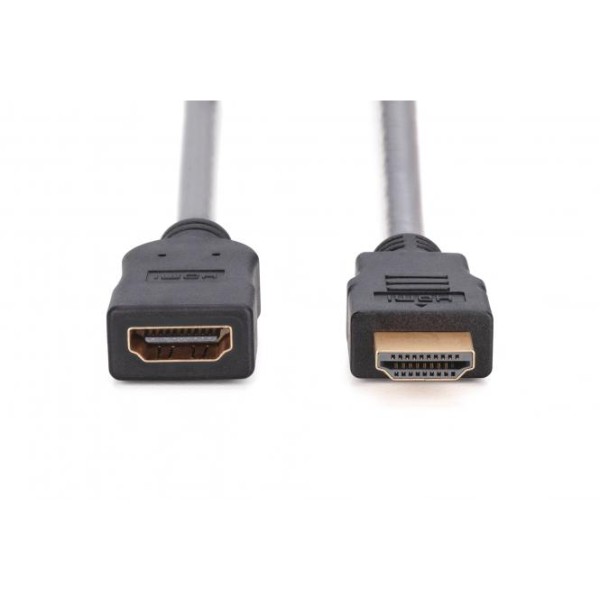 Фото - Кабель HDMI Digitus HDMI 2 м Black (AK-330201-020-S)